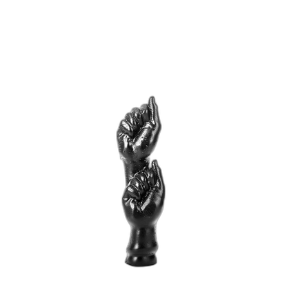 ruff GEAR Double Fist Punch Dildo 9.8 Inch Black