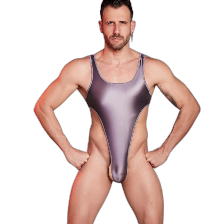 Ultra-Sexy High Cut Backless Bodysuit