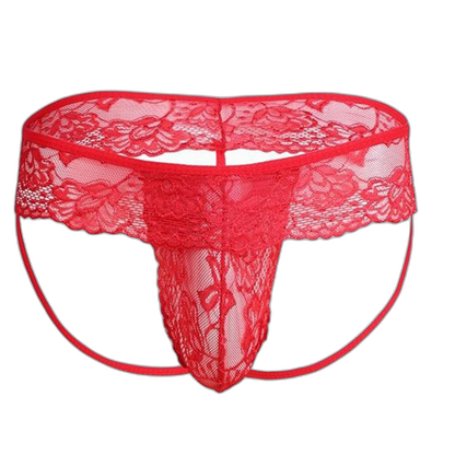 Sexy Men's Lace Erotic Thong