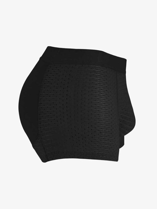 Men's Sexy Solid Color Butt Lift Boxer Briefs