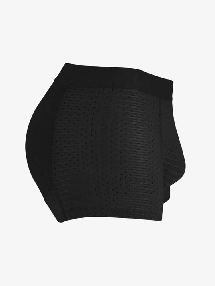 Men's Sexy Solid Color Butt Lift Boxer Briefs