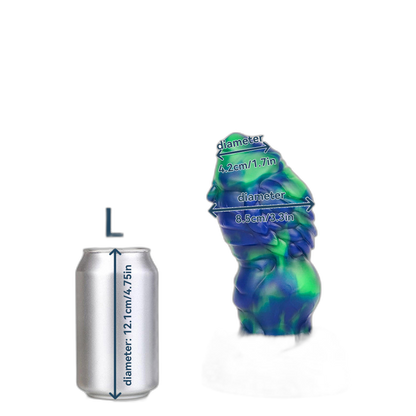 SWISOK Bobby - Fantasy Dragon Dildo - Knot Dildo - 4 Sizes Silicone Dildo