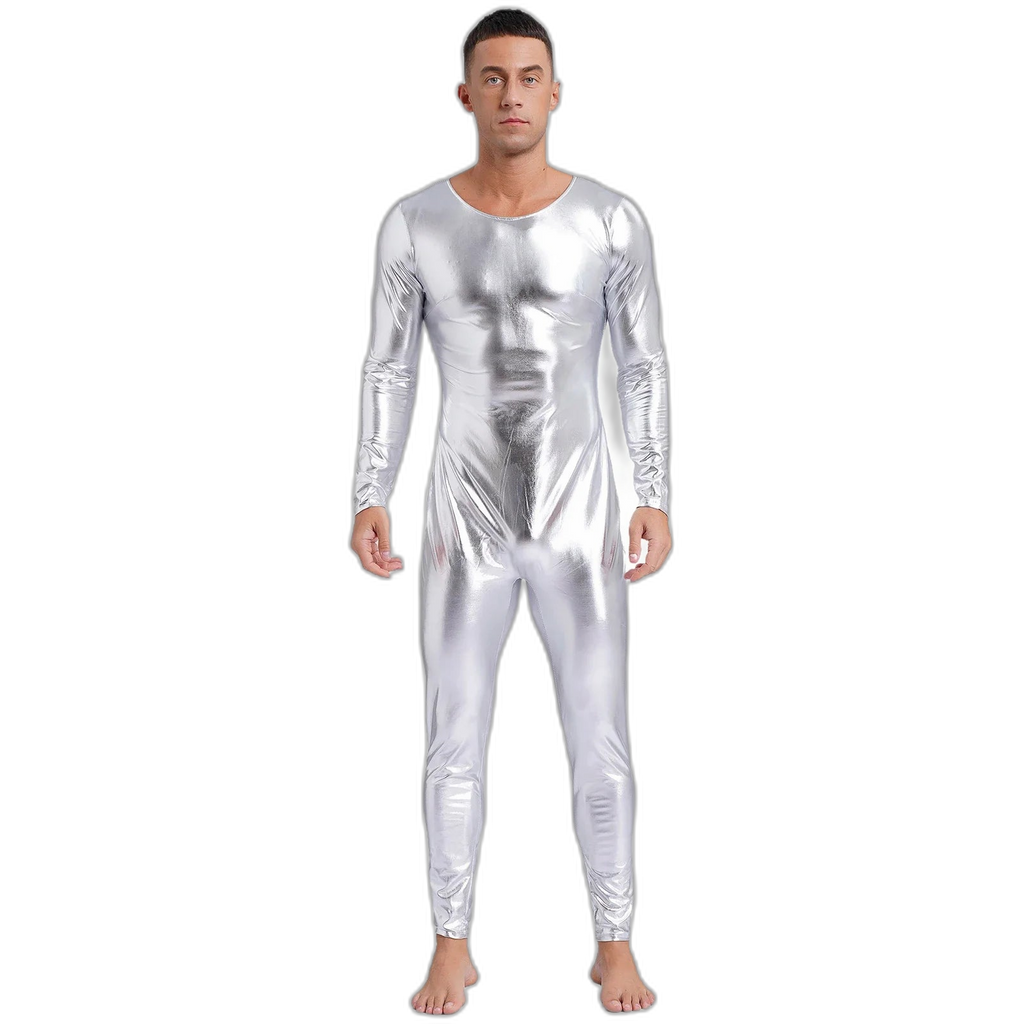 Galactic Vogue Metallic Bodysuit