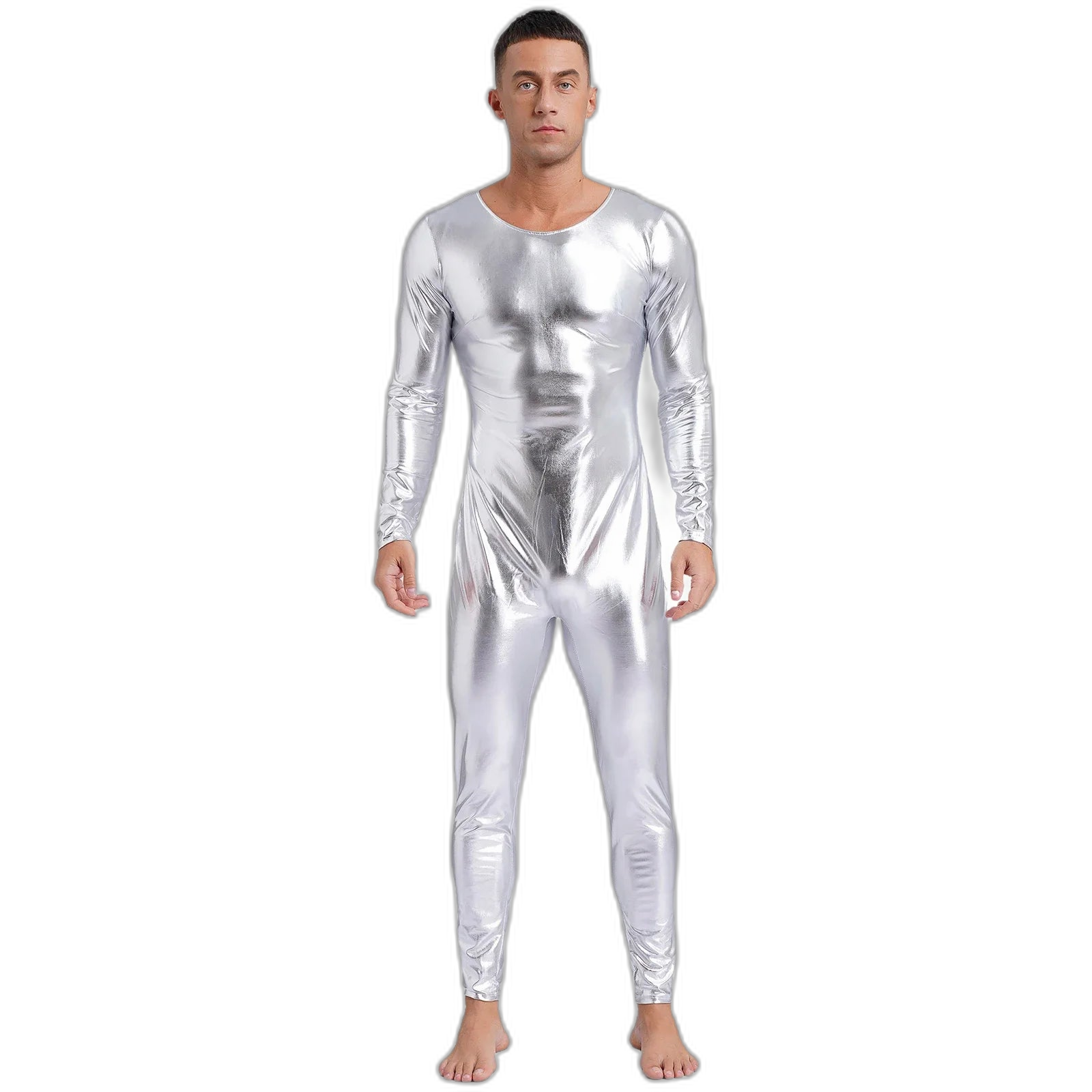 Galactic Vogue Metallic Bodysuit