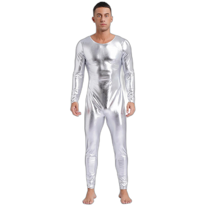 Galactic Vogue Metallic Bodysuit
