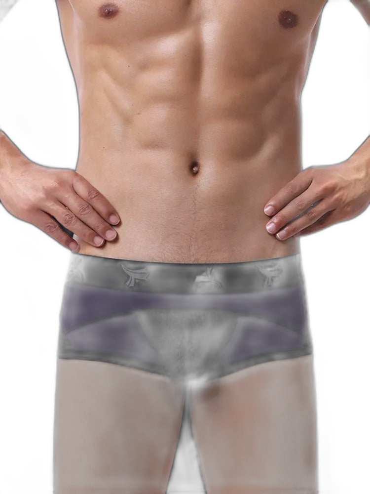 3 Pack Nylon Mesh Breathable U-Pouch Trunks