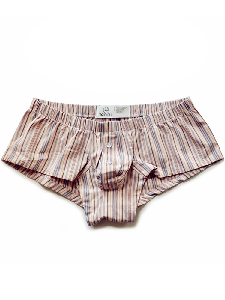 D.M Low Rise Breathable Home Boxer Briefs