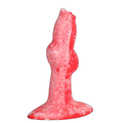 Shooter - 6-7 Inch Penis Sleeve With Harness - Knotted Cock Extender