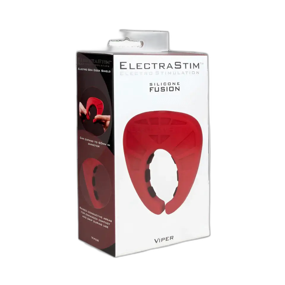ElectraStim Silicone Fusion Viper Electro Cock Ring
