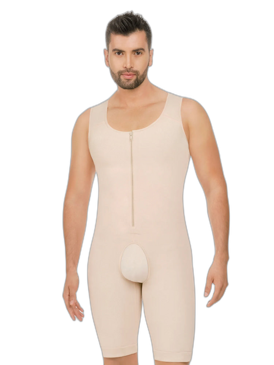 Men’s Abdomen Body Shaper Legs Control Bodysuit