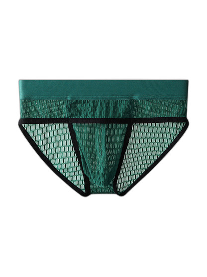 2 Pack Men's Lace Breathable Briefs