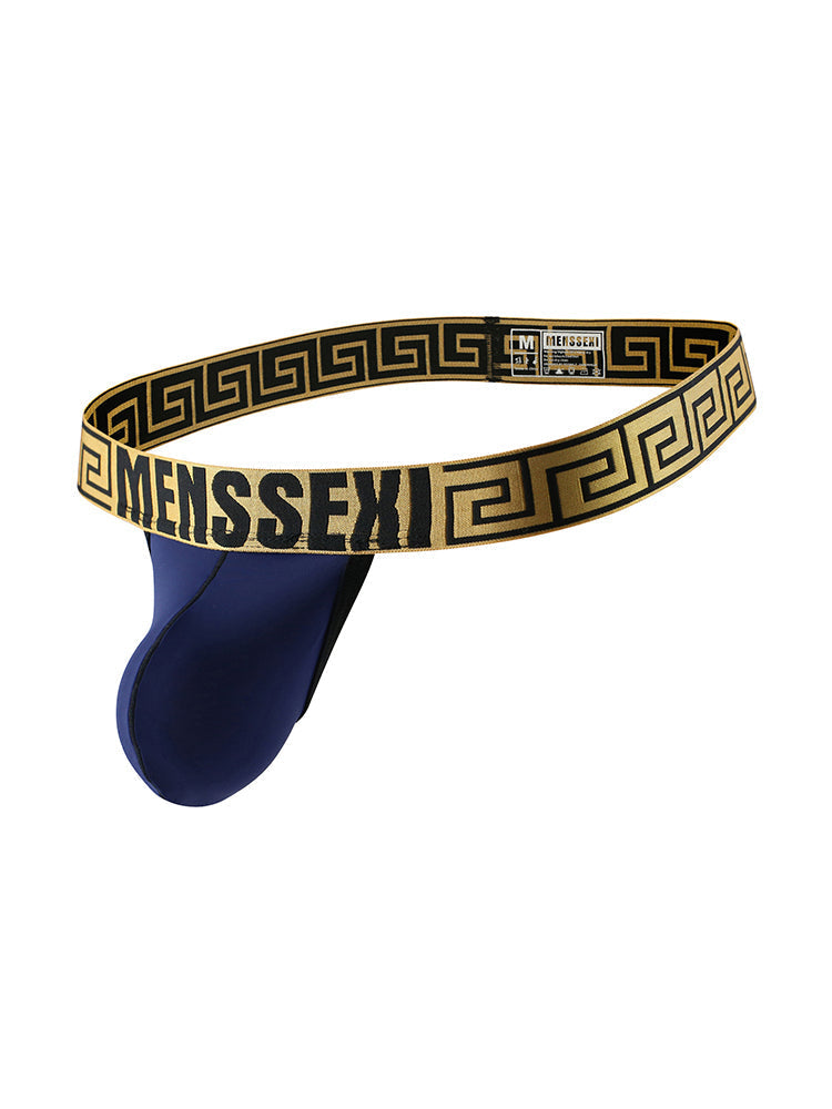 4 Pack Men's Single Pouch Ice Silk Sexy Thong