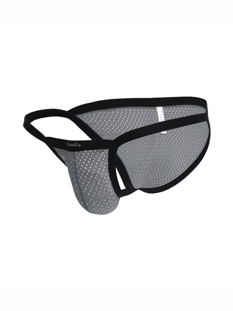 Men's Mesh Breathable Thin Strap Briefs