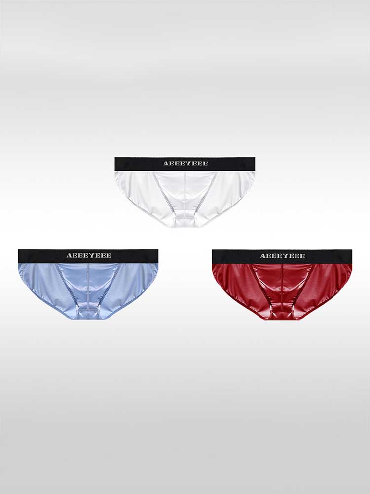 Men's Wide Waisted High Fork Sexy U-Convex Briefs