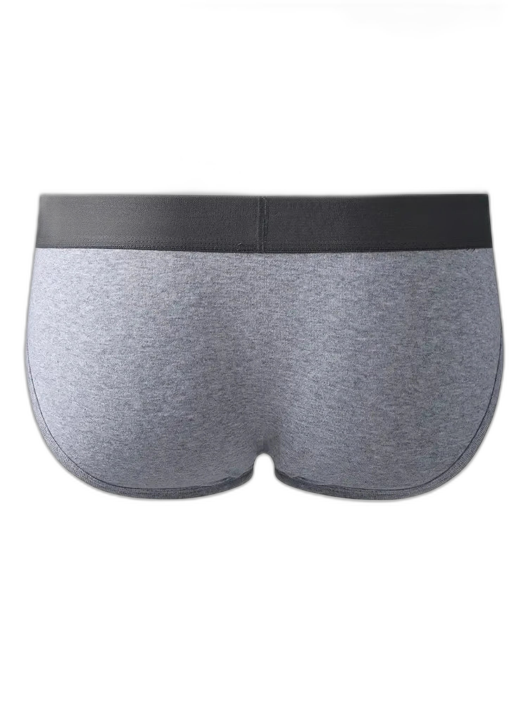 2 Pack Men's Sexy Cotton Support Contour Pouch Briefs