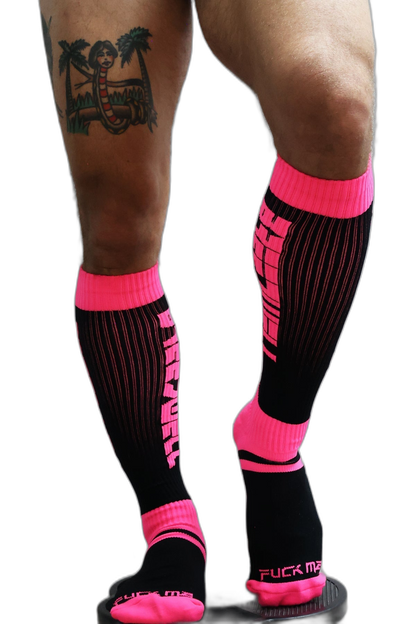 Breedwell Eternity Socks Neon Pink