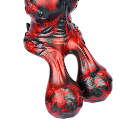 BlazeKnot - 7.7 Inch Silicone Fantasy Dildo – Dog Knot Dildo
