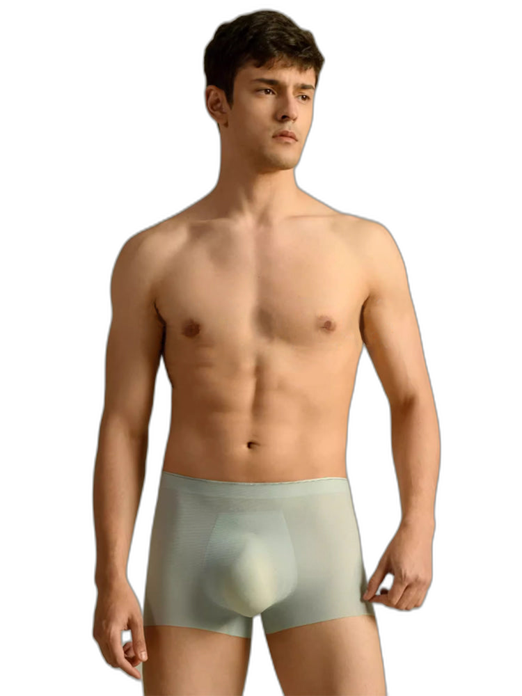 2 Pack Men's Ultra-Thin Ice Silk Quick-Dry Trunks