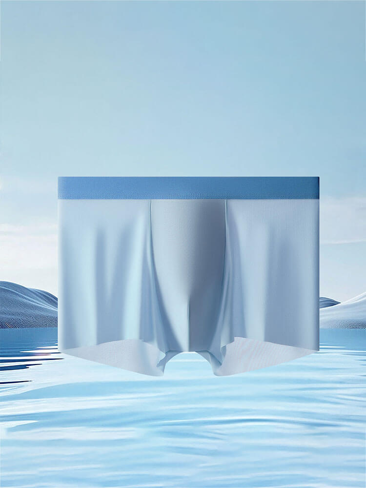 Men's Ultra-Thin Antibacterial Boxer Briefs