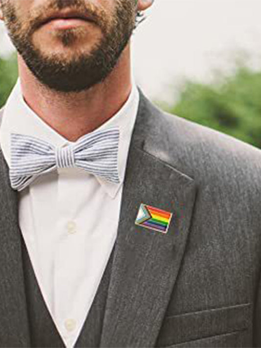 Creative Rainbow Flag Pin