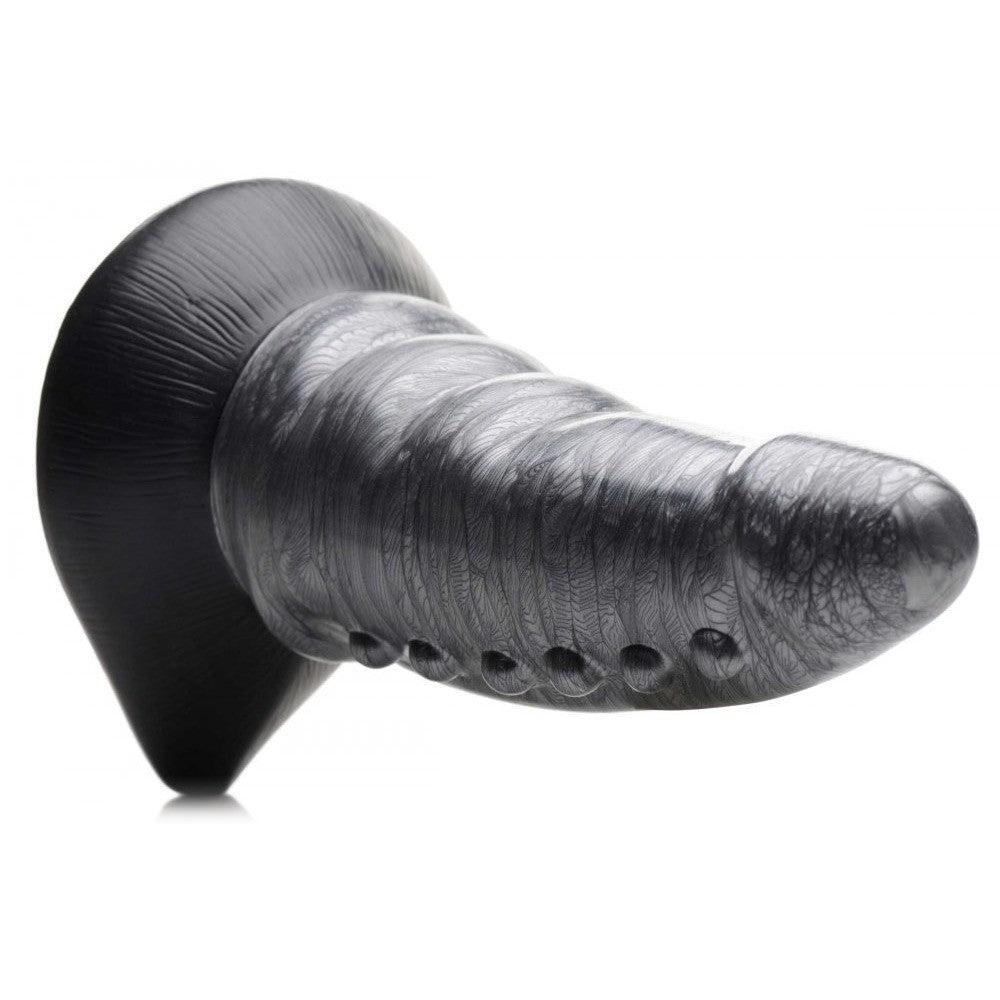Beastly Tapered Bumpy Silicone Dildo