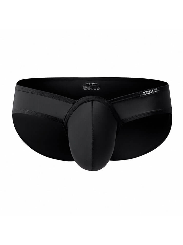 Men's Solid Color Sexy U-Convex Pouch Briefs