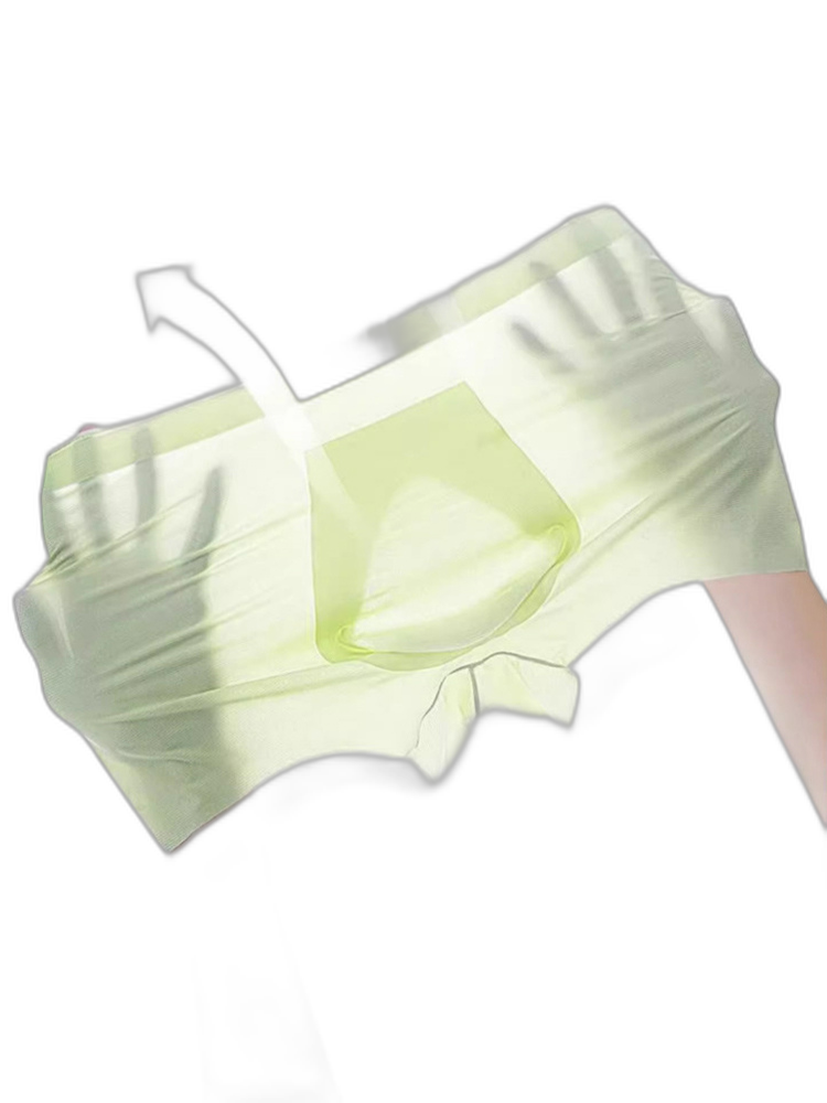 2 Pack Men's Ultra-Thin Ice Silk Quick-Dry Trunks