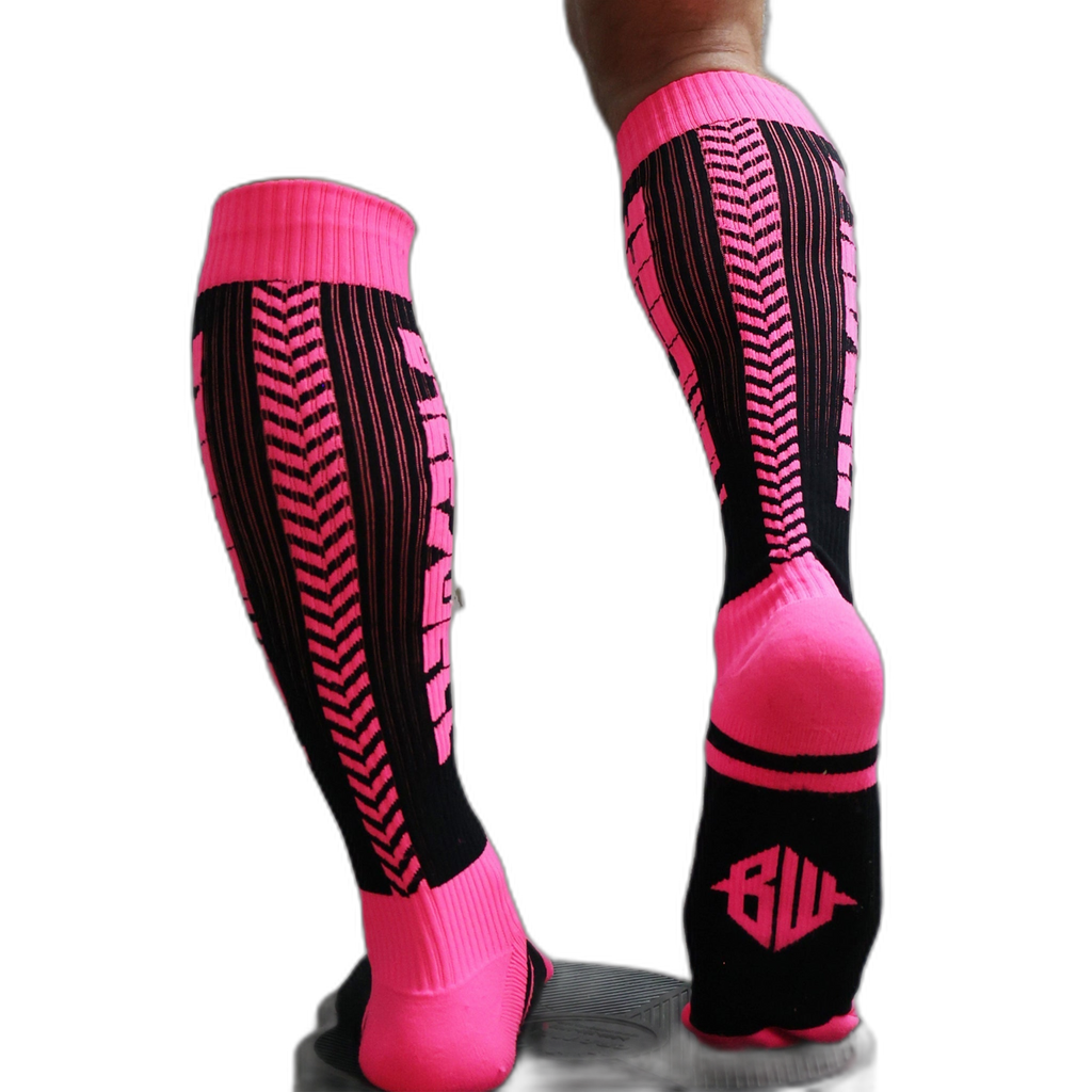 Breedwell Eternity Socks Neon Pink