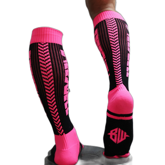 Breedwell Eternity Socks Neon Pink