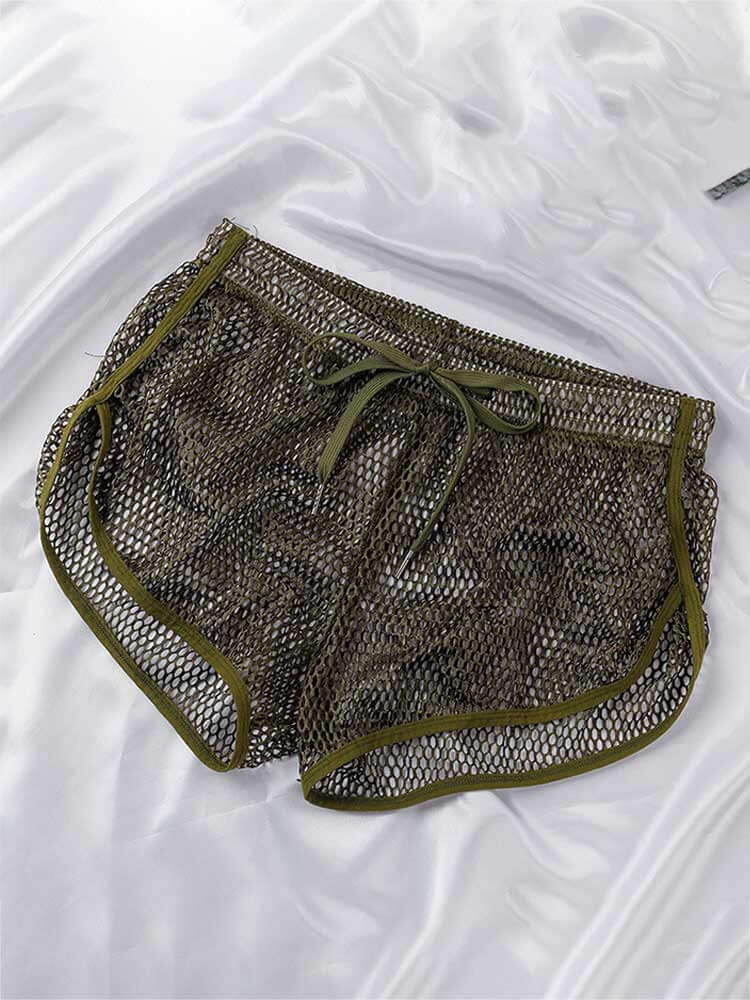 Men's Breathable Mesh Quick-Drying Casual T-Shirt Shorts