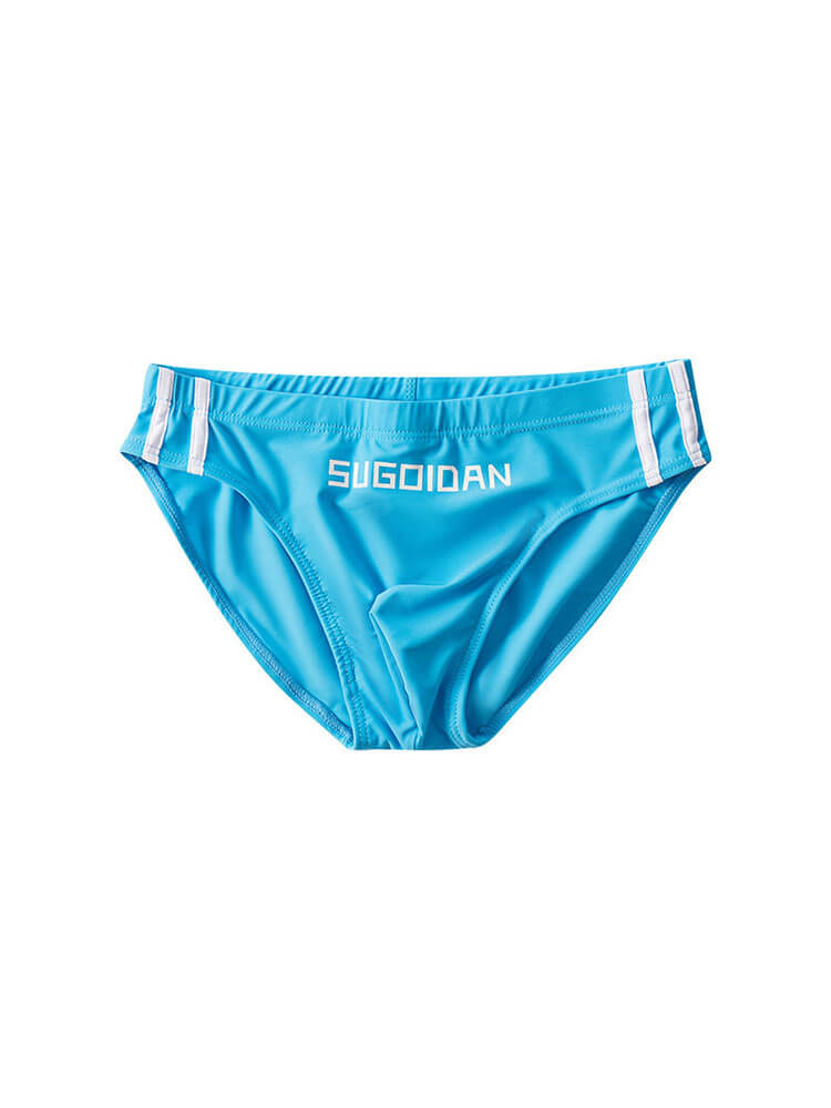 Classic Men's Low-Rise Stretch Nylon Swim Briefs