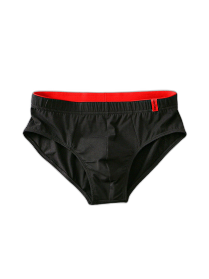 4 Pack Men's Solid Color Cotton Low-Rise Seamless Comfort Briefs