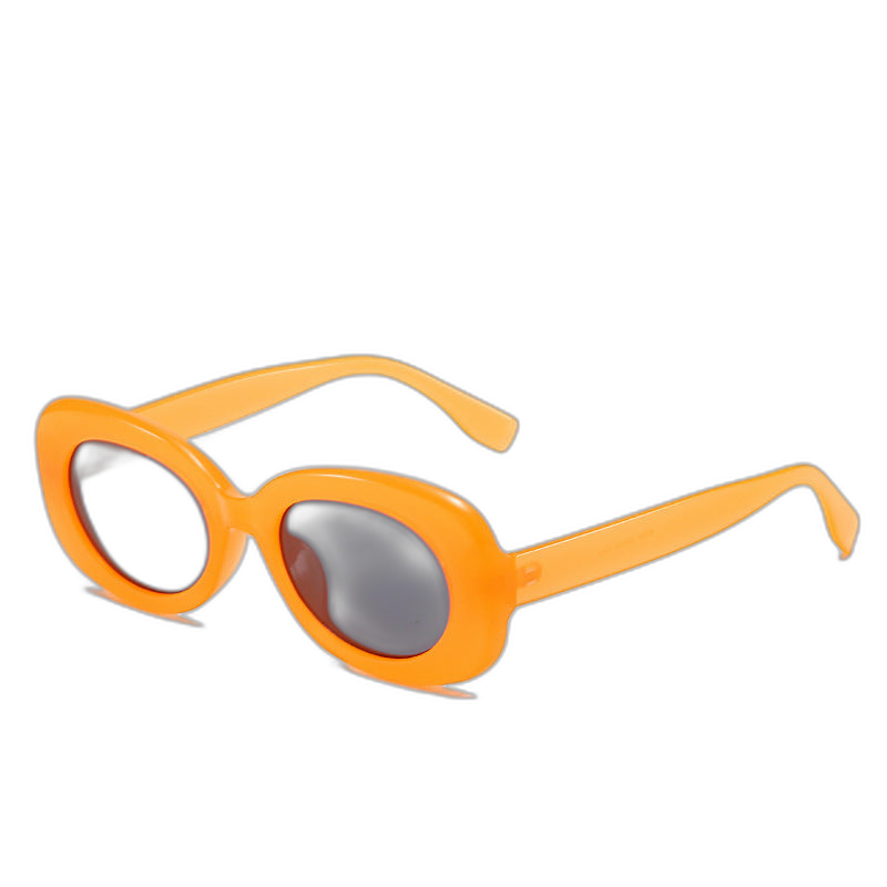 Retro Oval Sunglasses