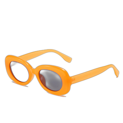 Retro Oval Sunglasses