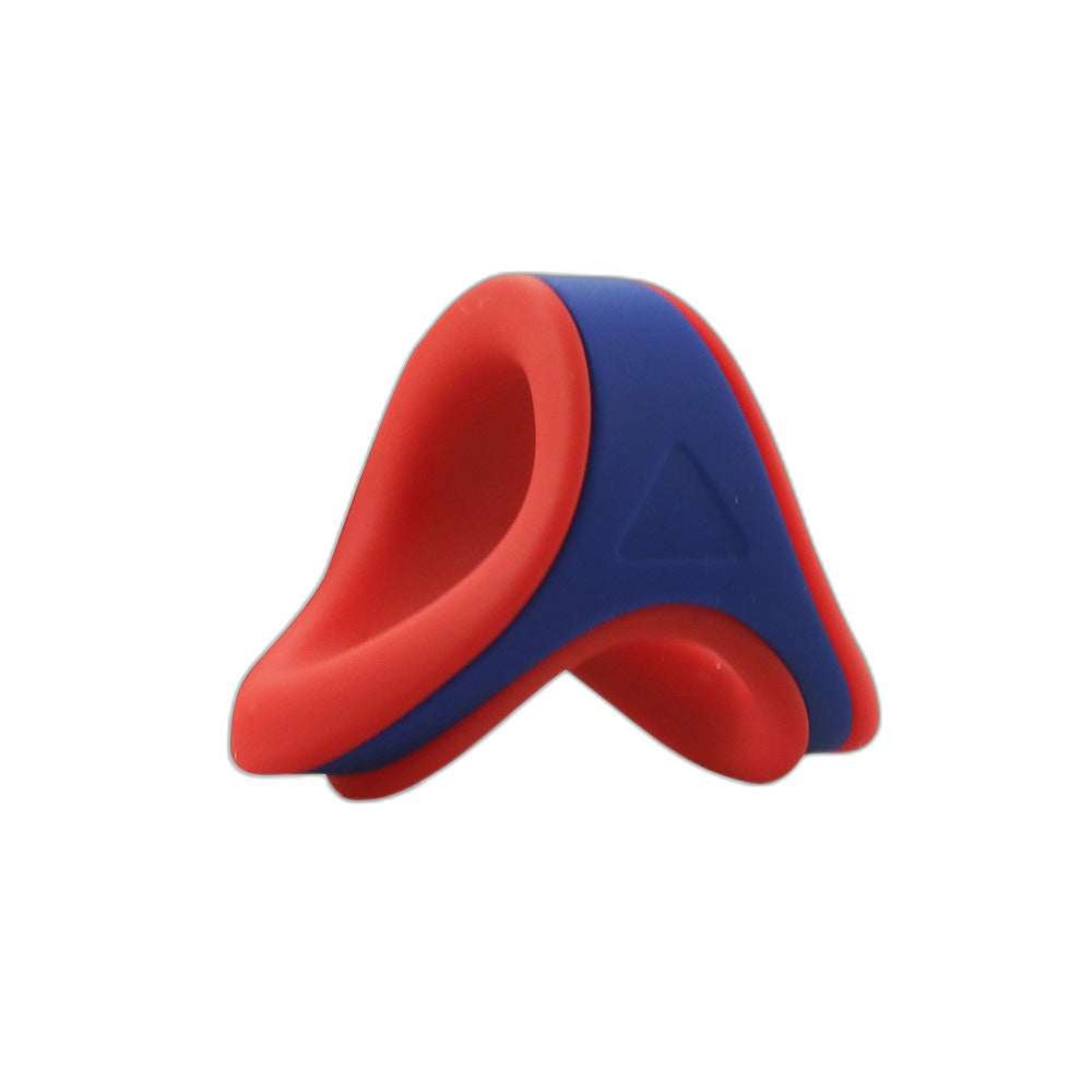 ruff GEAR Dual Core Cock & Ball Sling Red Dark Blue