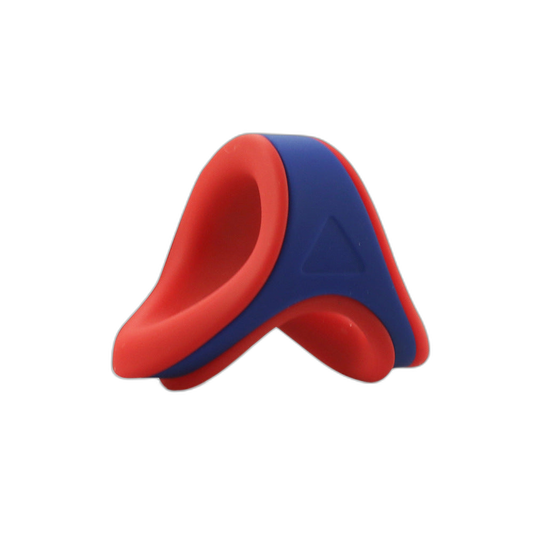 ruff GEAR Dual Core Cock & Ball Sling Red Dark Blue