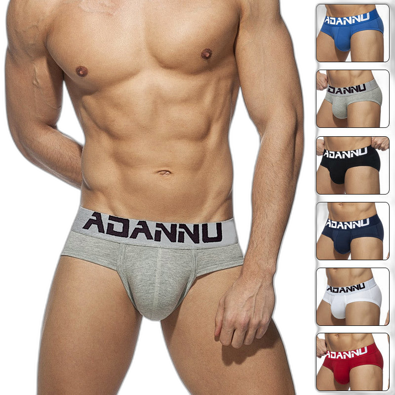 2 Pack Cotton 3D Large Pouch Men's Underwear