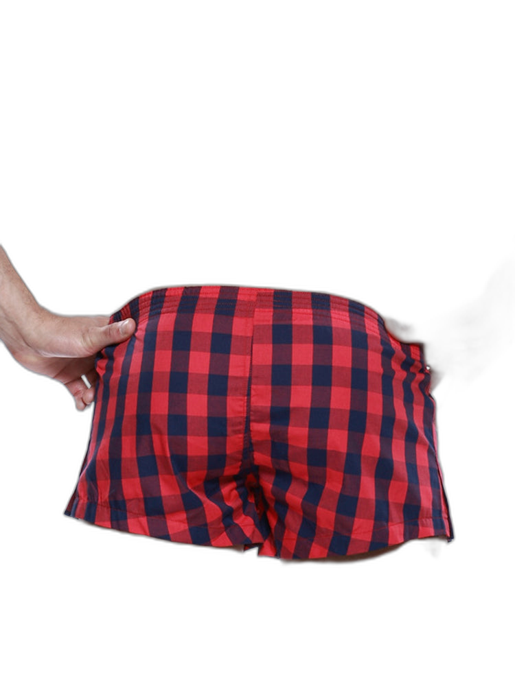 Men’s Relaxed Woven Cotton Boxer Shorts
