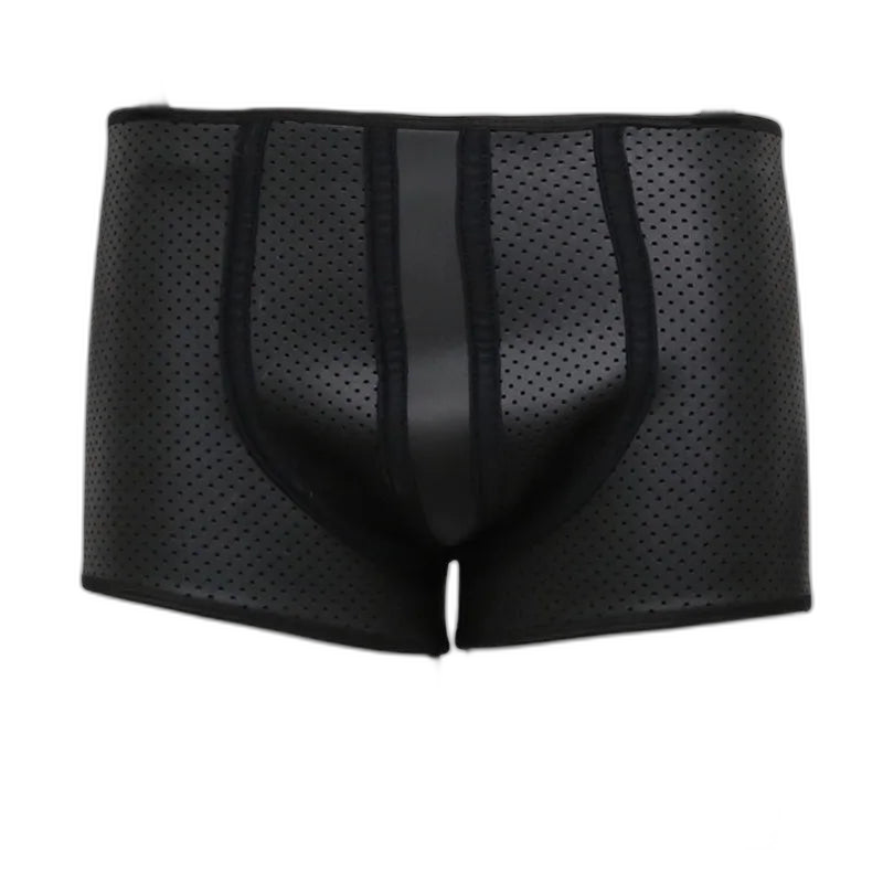 Neoprene Backless Fetishwear Suspenders