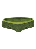 Men's Sexy Color-Block Low-Rise Swim Briefs