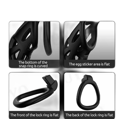 Cobra Style Chastity Cage
