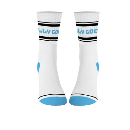 SILLY GOOSE  | Cotton Crew Socks | Mid-length