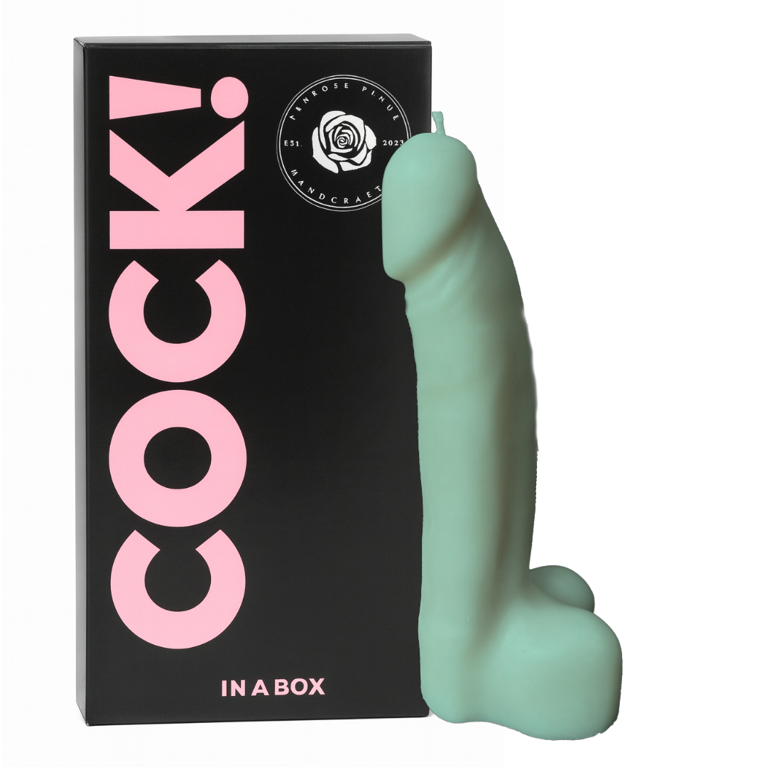 Cock in a Box | Apple | Large Candle
