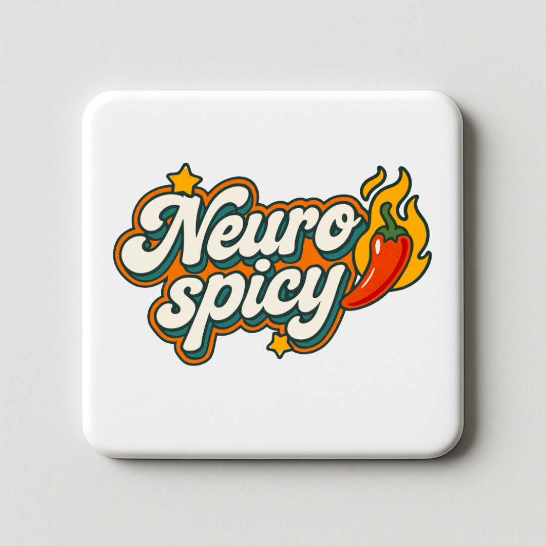 Neuospicy | Mischievous Magnet | 5cm x 5cm