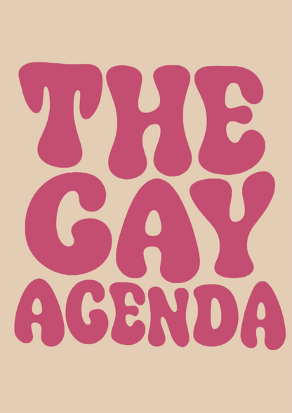 The Gay Agenda | Problematic Prints | Wall Print A5