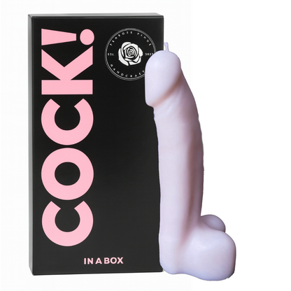 Cock in a Box | Jasmin | Large Candle