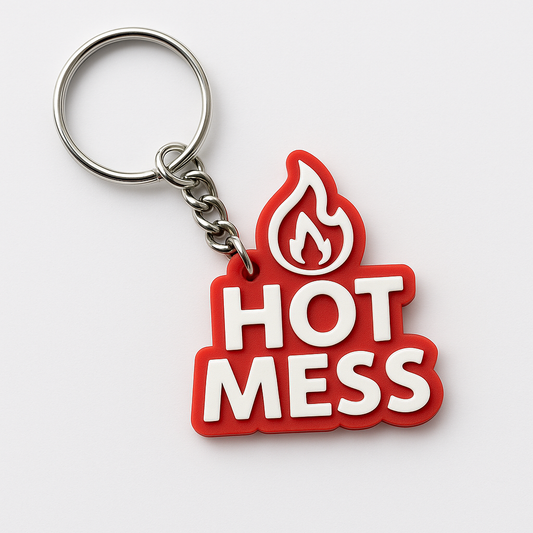 Hot Mess | Kinky Keychain | 3D Printed