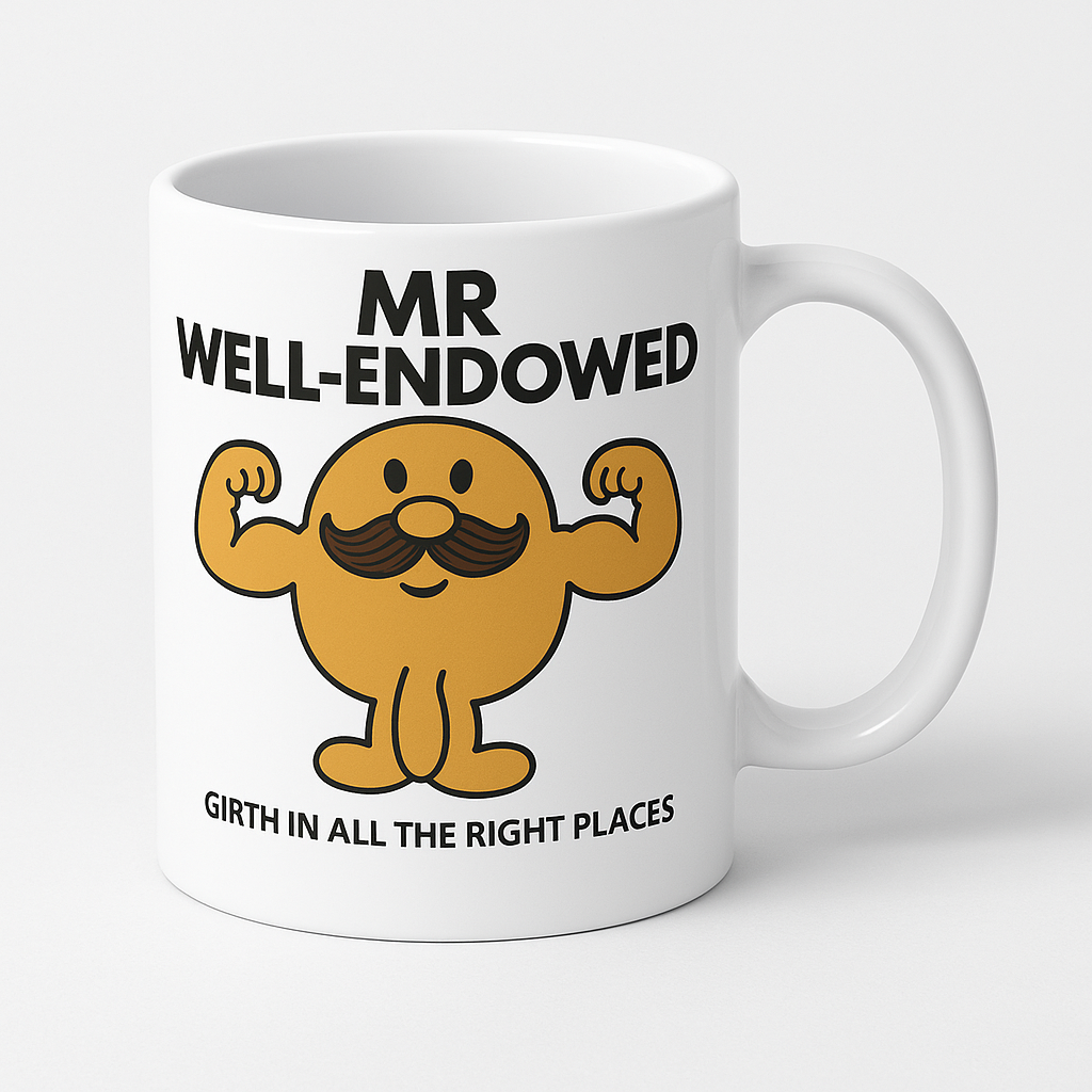 Mischievous Mugs | Mr Well-Endowed
