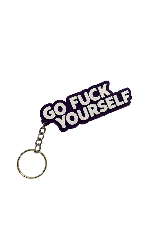 GO FUCK YOURSELF | Kinky Keychain | 3D Printedd