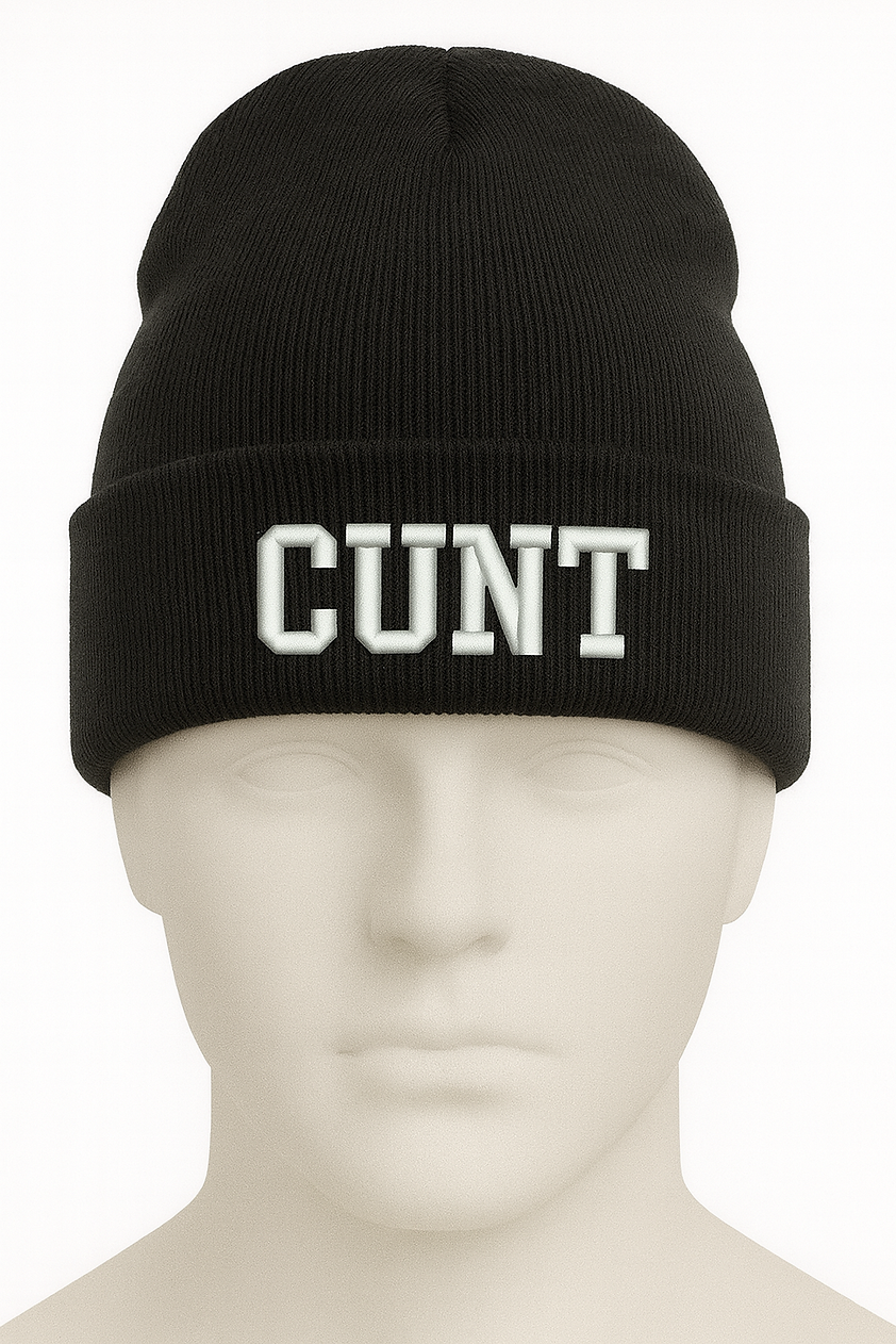 Cunt  | Bas-ass Beanie (Black)